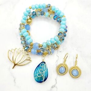 Natural Agate Weekender Bracelet